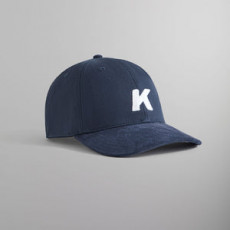 KITH 크로쳇 K 로고 투 톤 스웨이드 캡 2COLOR